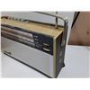 Image 7 : Vintage Wood Style Philips Stereo and Portable Philips Radio With Collapsible Antenna(no cord)