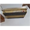 Image 9 : Vintage Wood Style Philips Stereo and Portable Philips Radio With Collapsible Antenna(no cord)