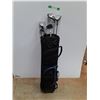 Image 1 : Golf Clubs and Golf Club Bag, Cannot Ship, 47" T
