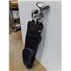 Image 4 : Golf Clubs and Golf Club Bag, Cannot Ship, 47" T