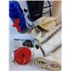Image 3 : Sunbeam Heater, Garden Sprinkler, Water Bottle, Training Leash, Bottle Opener and Misc
