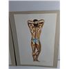 Image 3 : (2) Drawings by R. Anderson - Pastel on Paper ( Bodybuilder Drawings) 20" x 15"