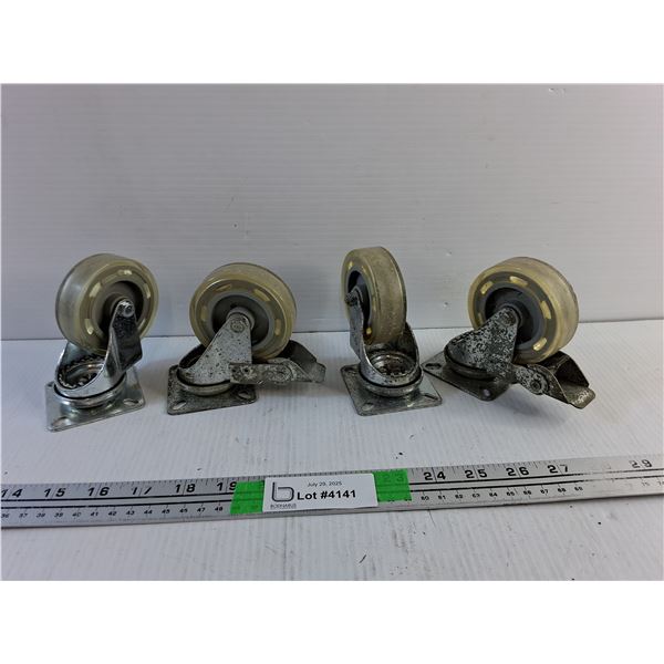 (4) Heavy Duty Caster Wheels