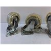 Image 2 : (4) Heavy Duty Caster Wheels