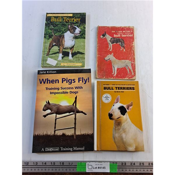 (4) Bull Terrier Books