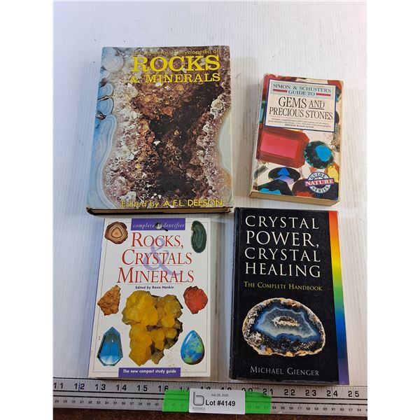Various Books - Rosie Hankin, Kennie Lyman and The Collectors Encyclopedia of Rocks & Minerals