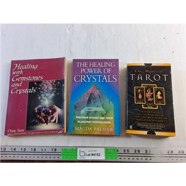 Books - Tarot, Diane Stein and The Healing Power of Crystals