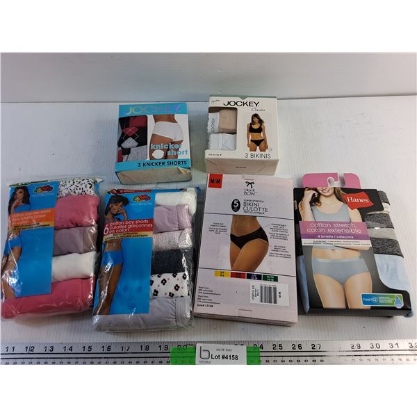 Ladies Briefs, Knicker Shorts and Bikinis - Assorted Size