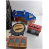 Image 3 : Wooden Train Playset and Milk Crate - PICK UP