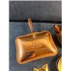 Image 2 : Copper Silent Butler & Tea Pot and Brass Candle Holders
