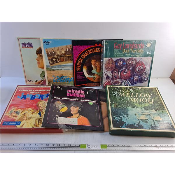Vinyl Records - Mireille Mathieu, Jamboree and In A Mellow Mood