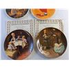 Image 3 : (4)  Norman Rockwell Decorative Plates with Certificates of Authenticity