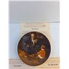 Image 2 : (3)  Norman Rockwell Decorative Plates with Certificates of Authenticity