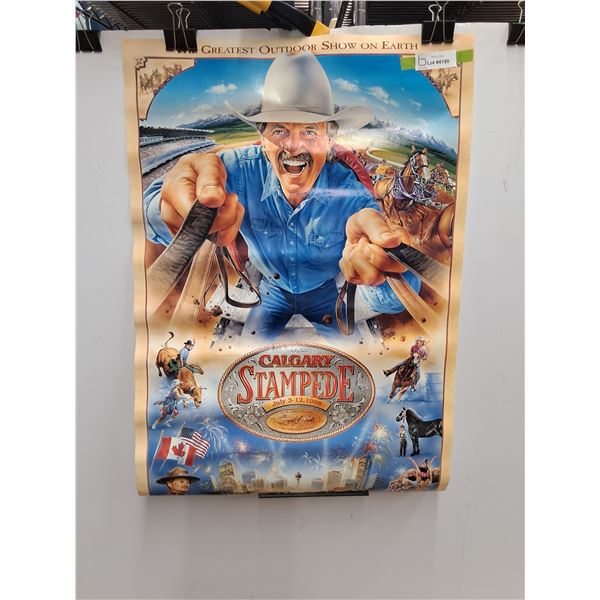 1998 Calgary Stampede Poster 33" x 23"