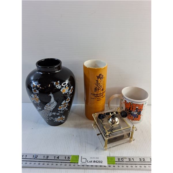 Vases, Witcher Famous Mug and Wind Up Musical Box
