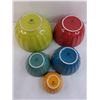 Image 2 : Mayfair & Jackson Set of 5 Mixing Bowls - Largest 10" Dia x 5.75" High