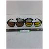 Image 1 : (3) Pairs of Adult Glasses (Dragon, Spy , 3D- As is)Authenticity Not Guaranteed