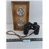 Image 1 : Vintage Wallmount Environment Meter, Optina Binoculars