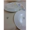 Image 2 : Mostly Corelle Dinner/Bread Plates, Soup Bowl, Tea Towels