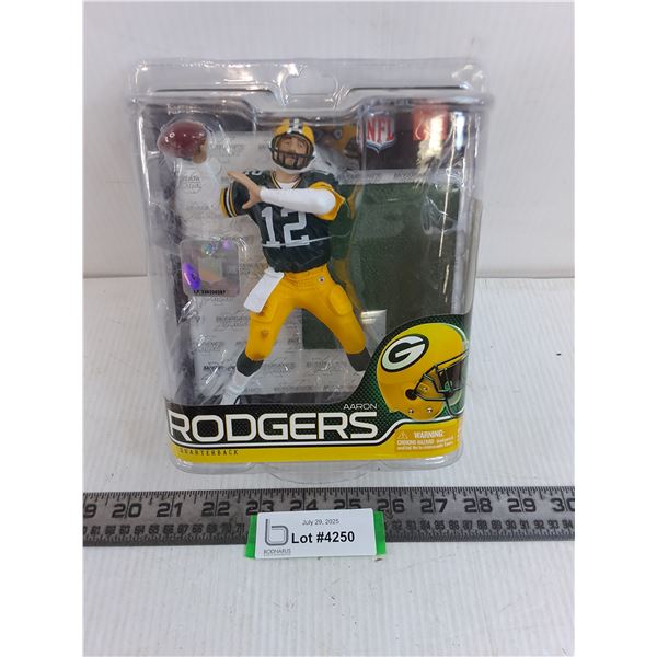 Aaron Rodgers of NFL Green Bay Packers McFarlane Figure- NIB