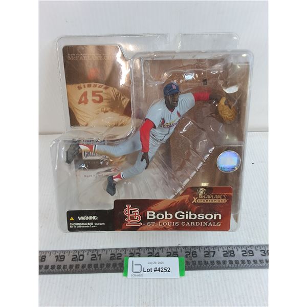 Bob Gibson of MLB St.Louis Cardinals McFarlane Figure- NIB