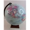 Image 2 : Wood Base Table Globe - 16" Tall x 12" Dia