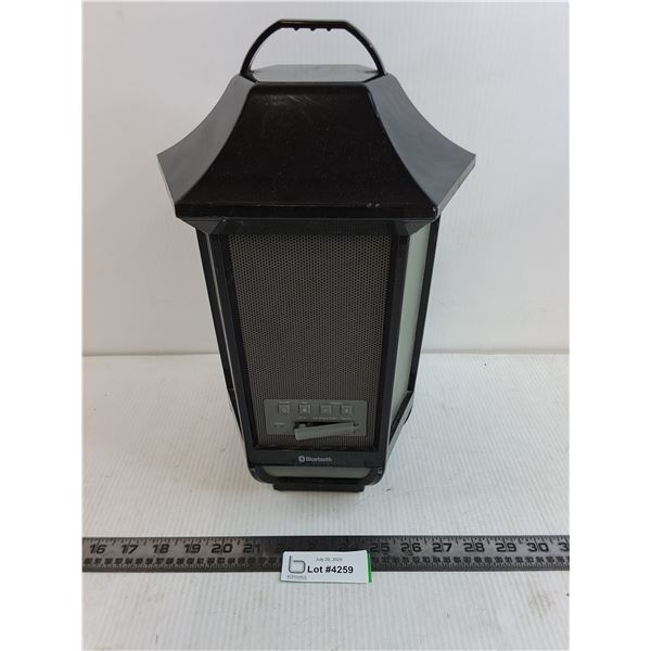 Bluetooth Portable Speaker - Untested - 15" Tall x 9" Dia