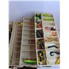 Image 2 : Plano Fish Tackle Box with Contents - 10x10x17" Closed