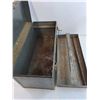Image 2 : Vintage Craftsman Metal Tool Box - 20x9x10"
