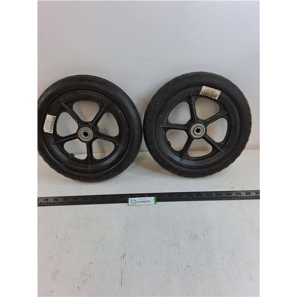 Pair of Utility Wheels - 11.5" Dia x 2" Width