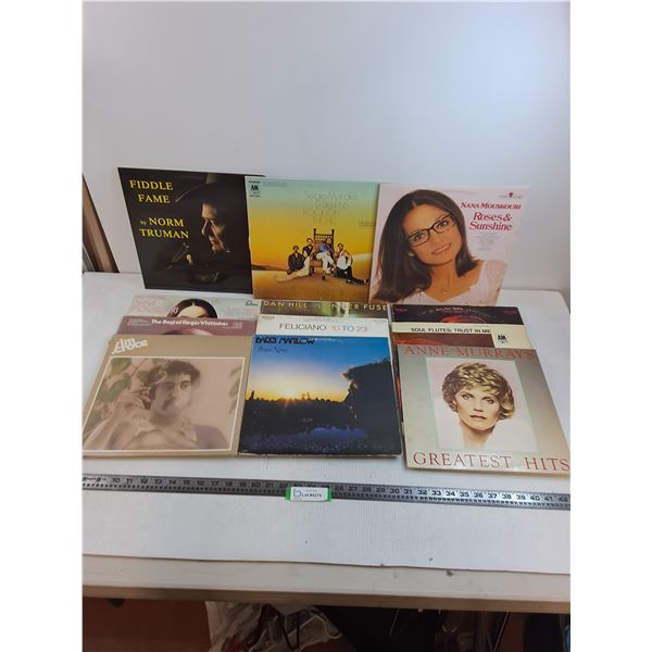 (12) Records (Nana Mouskouri, Roger Whitaker, Anne Murray)