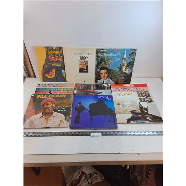 (12) Records (Wayne Newton, Frank Mills, Meatloaf)