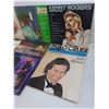 Image 3 : (12) Records (Julio Iglesias, Barbra Streisand, Barry Manilow)