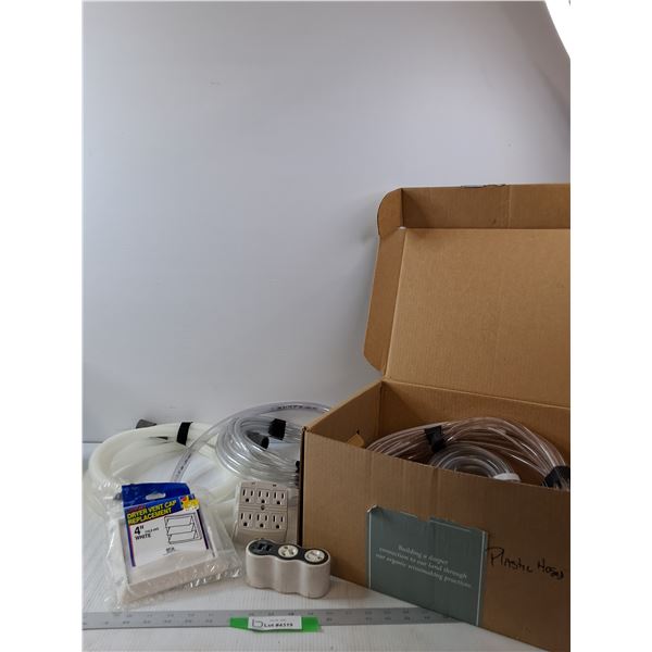 Plastic Hoses, Dryer Vent Cap & Plug In