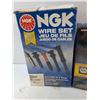 Image 2 : Belden Edge Premium Spark Plug Wires & NGK Wire Set- Spark Plugs Missing Ends