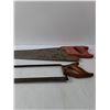 Image 6 : (2) Hand Saws- 30" x 6.5" & 18.5" x 4.5"