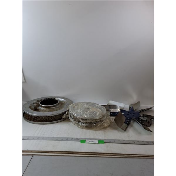 Star Stainless Steel Belt-Driven Flex Fan & (2) Engine Air Filter