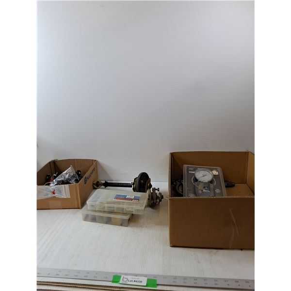 Variety Of Tools & Parts- Compression Tester, Cotter Pins  And More- PICK UP ONLY