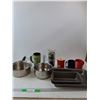 Image 1 : (7) Cups, (2) Pots, (2) Baking Pans
