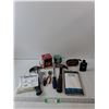 Image 1 : Tools, Speaker, Coffee Mug, Candle, Compresses, Cologne,  Shower Curtain Liner