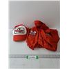 Image 1 : Balls Deep Baseball Team Hat & Shirt- Size M