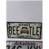 Image 2 : Volkswagen & Arkansas License Plates- 12" x 6"