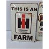 Image 2 : Esso Sign & International Harvester Sign- 12" x 8"