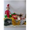 Image 1 : Christmas Decorations- Ornaments, Tinsel, Tree Toppers