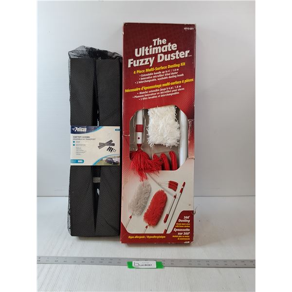 The Ultimate Fuzzy Duster & Car Top Carrier