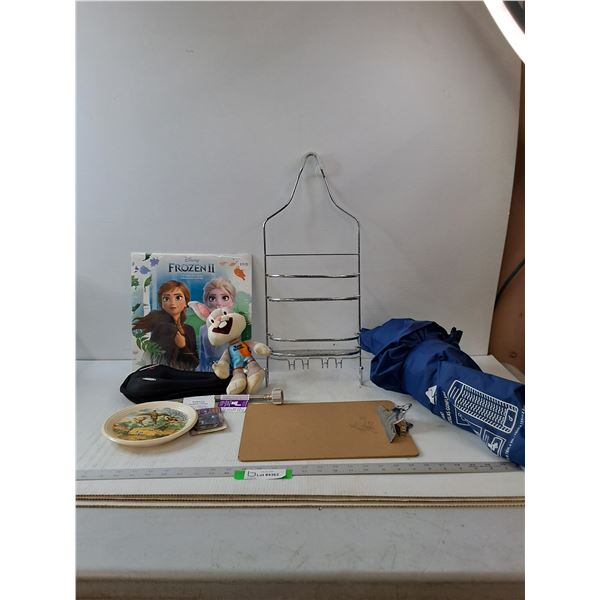 Frozen Calendar, Bike Seat Cover, Earrings, Braided Hose, Clipboard, Shower Caddy, Air Mat