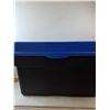 Image 2 : (2) Plastic Storage Bins- 30" x 19"  x 18.5" - Cannot Ship