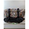 Image 1 : Amec Black Luggage Bag & Athalon Polka Dot Pattern Luggage Bag