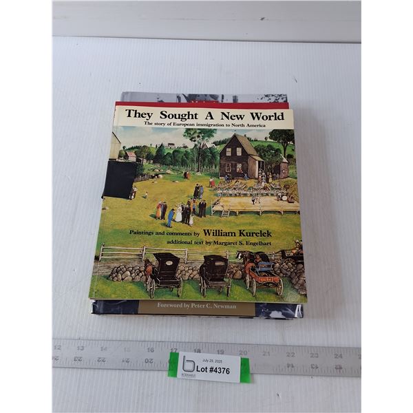 (3) Books- Prairies Alphabet, Canada's Century & They Sought A New World