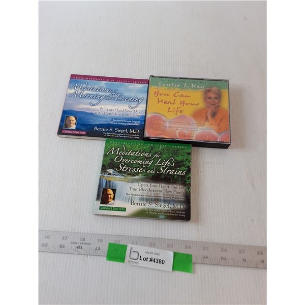 Meditation Health CDs (3)